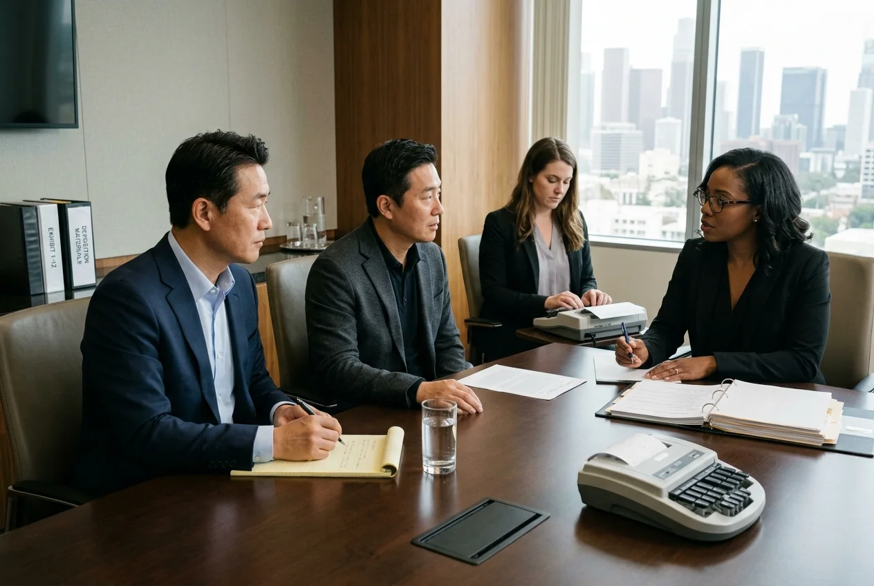 Court-certified Korean legal interpreter at Los Angeles Superior Court for Koreatown business litigation, depositions, and immigration proceedings