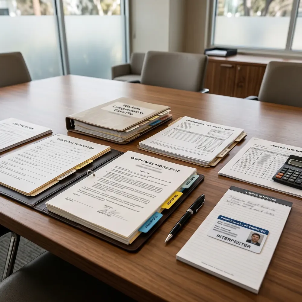 California WCAB Rulings Confirm: Interpreters at C&R Signings Can Recover Market Rate